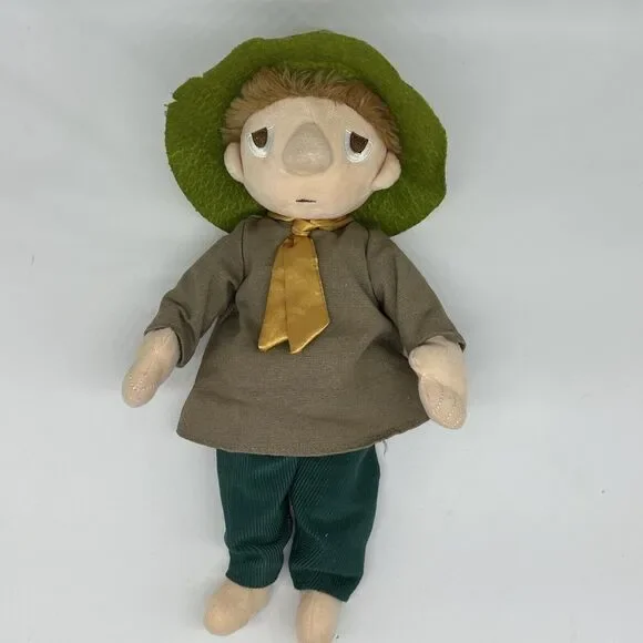 RARE Moomin Snufkin Plush Martinex Teddix TOVE 100 Tove Jannson Red Flower 14" - Picture 2 of 12